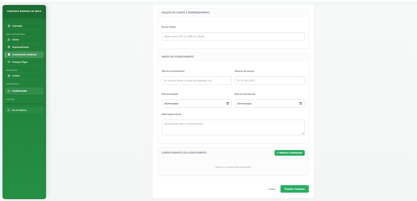 ConDigital - módulo de licenciamento